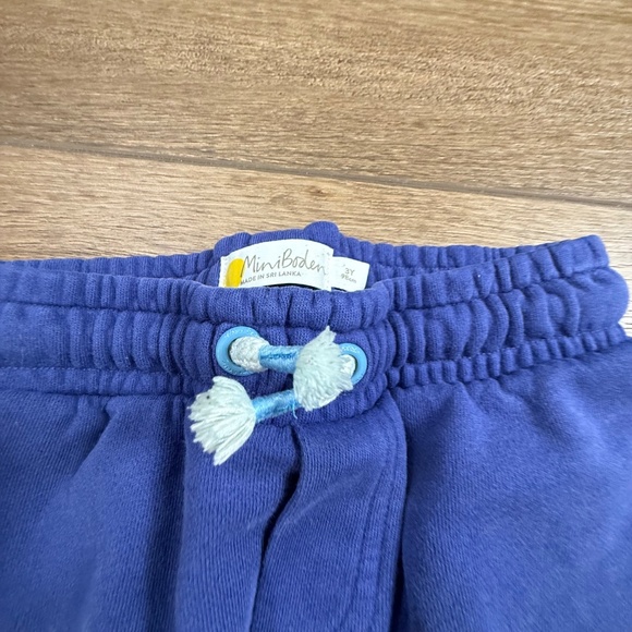 Mini Boden Toddler Boy Appliqué Sweatpants, Soccer, Pull-On, Fall, Navy 3Y - Picture 4 of 10
